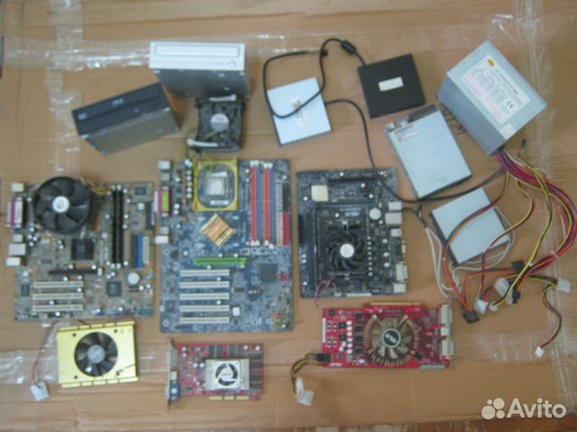 Материнские платы, процессоры и др