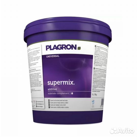 Удобрение Plagron SuperMix 1л, добавка для почвы