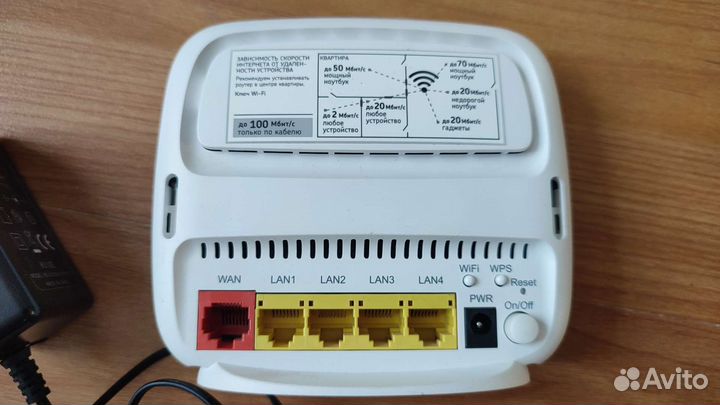 Модем ZTE zxhn H118N от Дом.ru