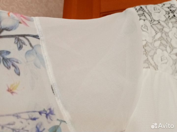 Кружевная блузка 48 50