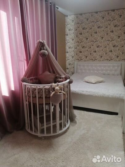 Детские кроватки овальные