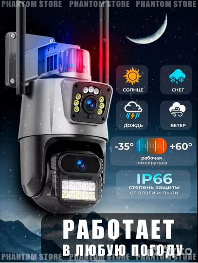 Камера видеонаблюдения уличная