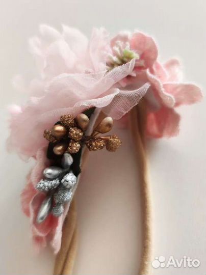 Повязка на голову для девочки