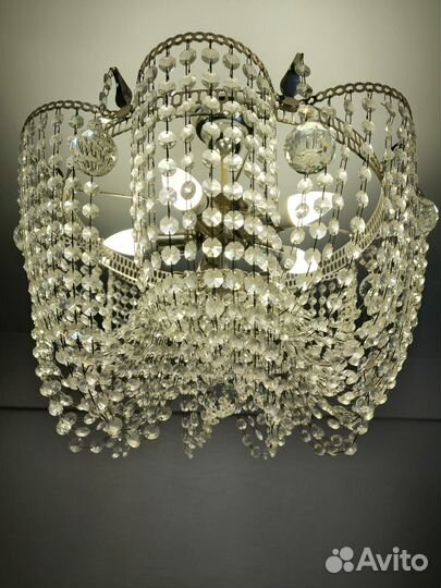 Люстра потолочная бу