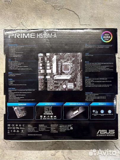 Материнская плата Asus H510M-A