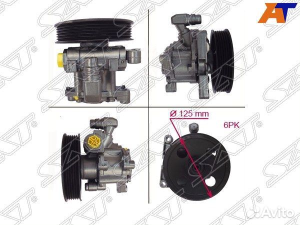Насос гур BMW 6-series