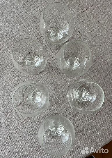 Наборы коньячных рюмок бокалов СССР bohemia