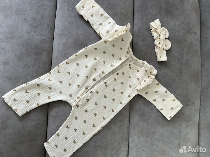 Одежда для новорожденных девочек пакетом 56-62