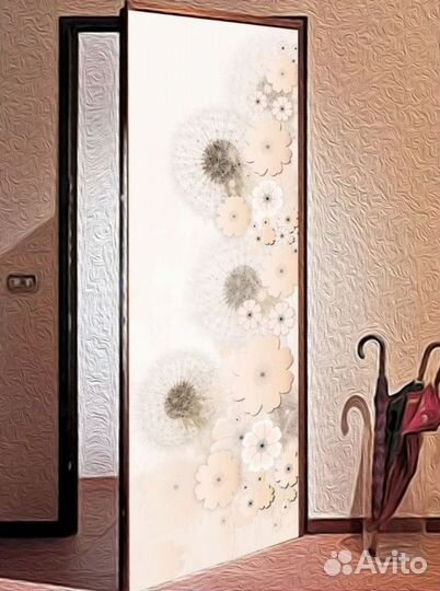 Дверь скрытая под отделку