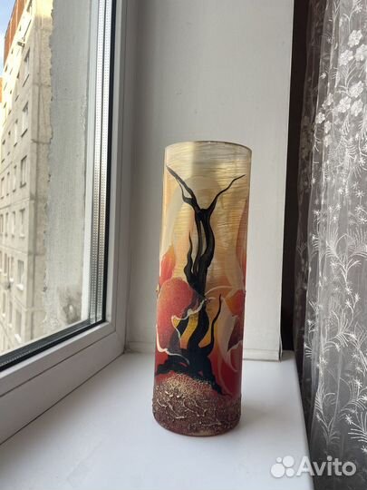 Ваза для цветов большая богема