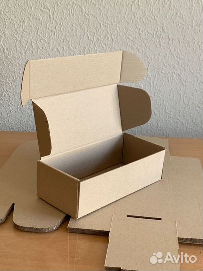 Коробки картонные самосборные 19х9х6 см
