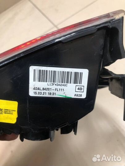 Фонарь наружный левый Subaru XV