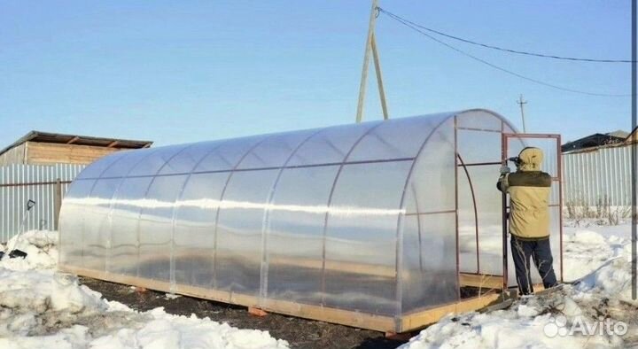 Теплица из поликарбоната