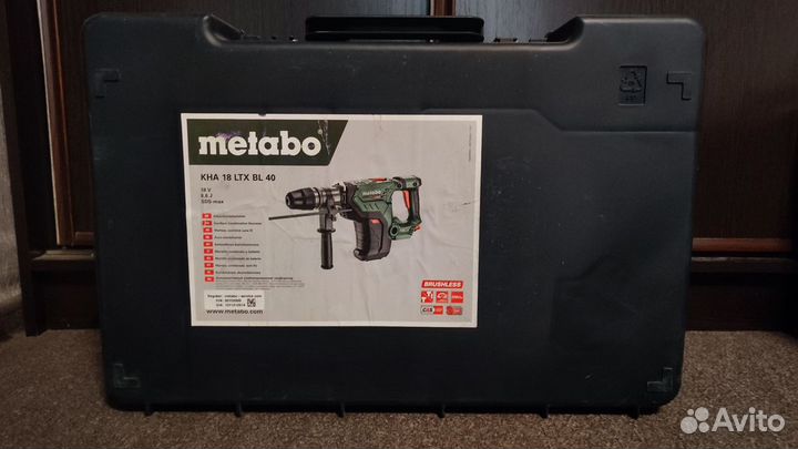 Перфоратор акк Metabo KHA 18 LTX BL 40