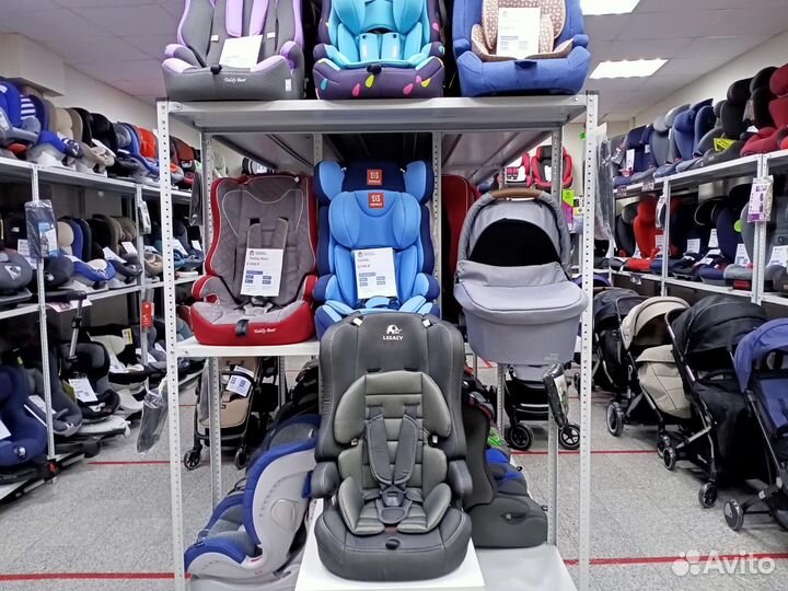 Детское автокресло мишутка