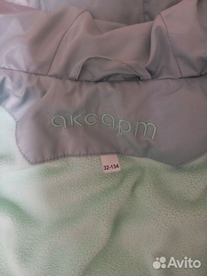 Пальто для девочки 134 зимнее