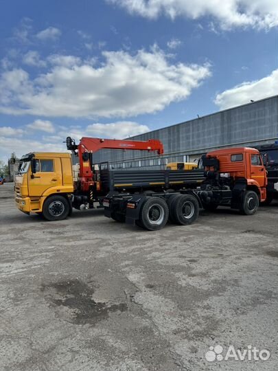 КАМАЗ 65115 с КМУ, 2024