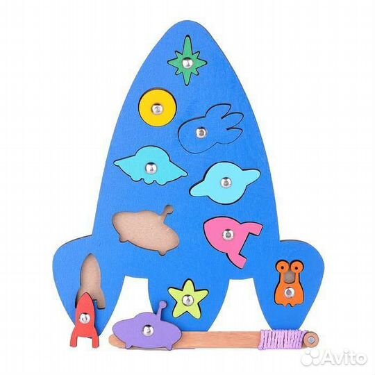 Рыбалка. Магнитная игра. Сортер