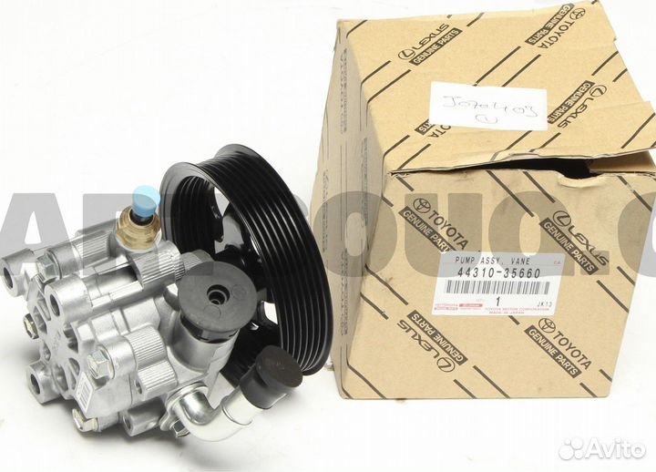 Toyota 1GR-FE насос гидроусилителя