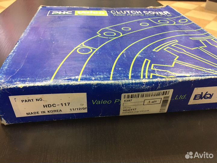 Корзина сцепления KIA ceed II 1.4,1.6CRDi /soul