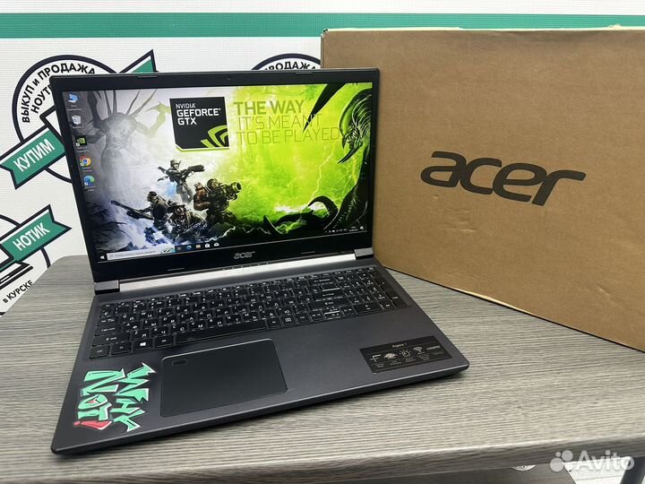Acer Gaming Ryzen 5 3550H 12Gb DDR4 GTX 1650Ti SSD