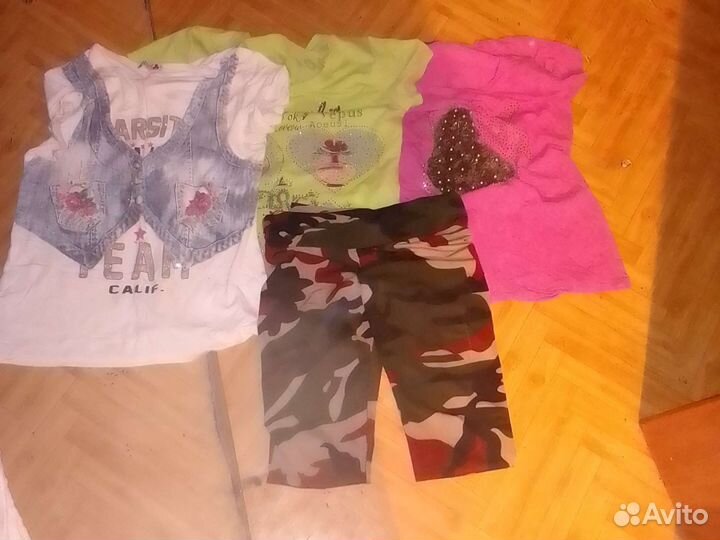 Вещи пакетом на девочку