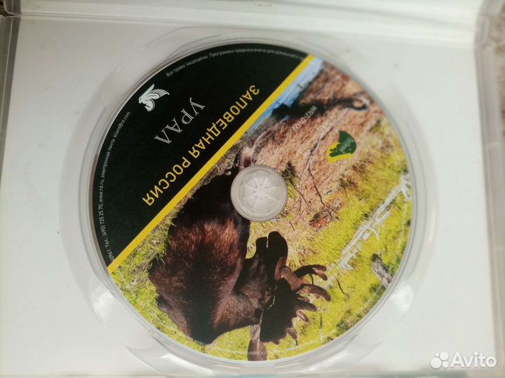 Диски видео заповедная природа россии