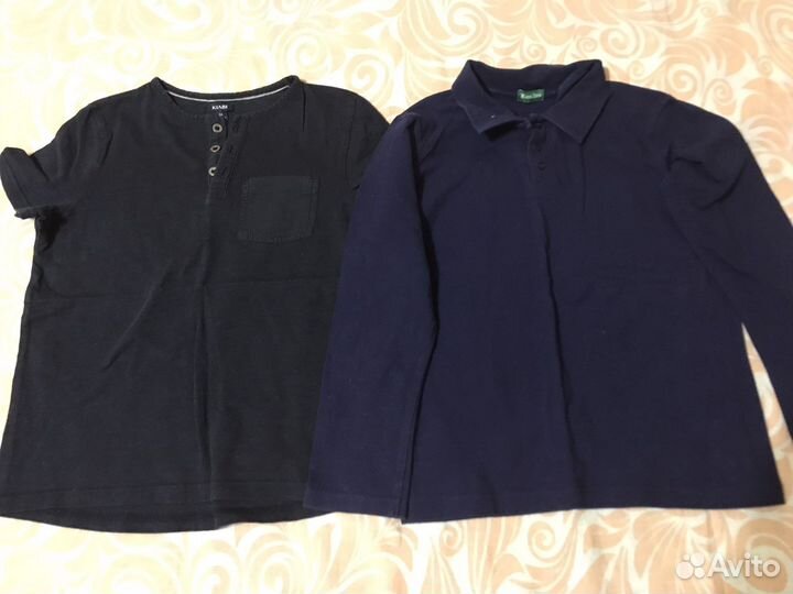 Поло, рубашки и спорт. костюм для школы р 122-128