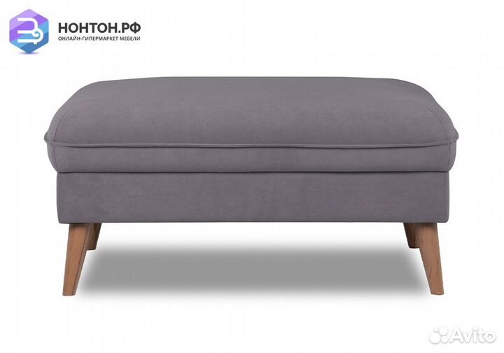 Банкетка Энн серая