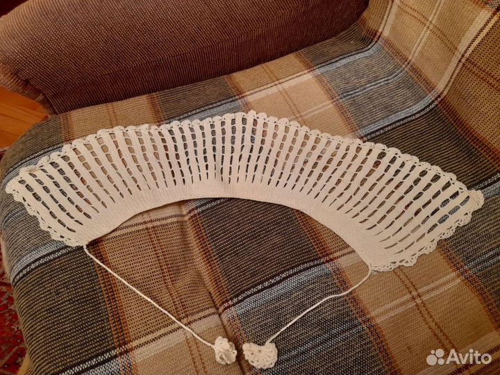 Воротник вязаный