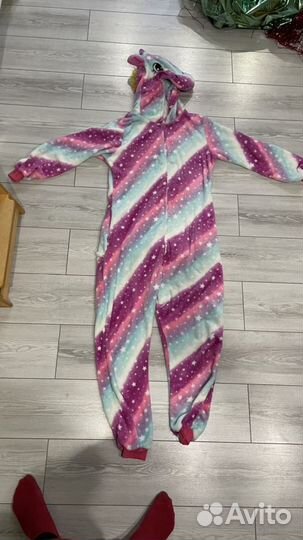 Пижама кигуруми взрослая единорог