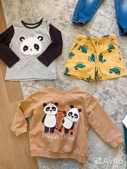 Вещи пакетом на мальчика 92