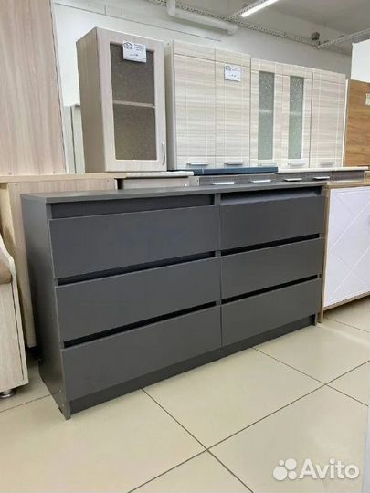 Комоды Аванта Графит