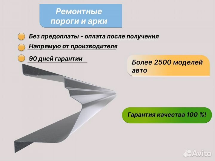 Арка кузовная на BYD F3