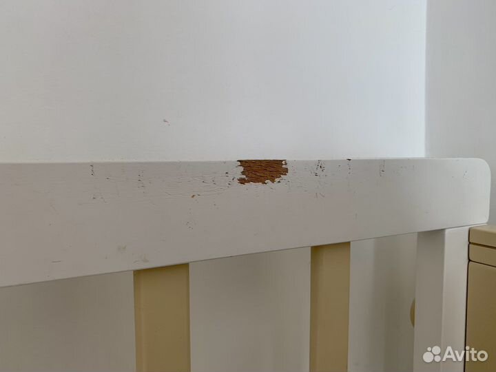 Кроватка детская wundermobel белая