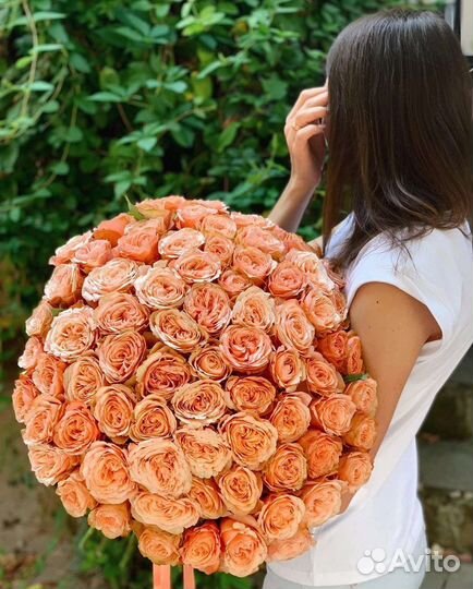 Цветы розы букет