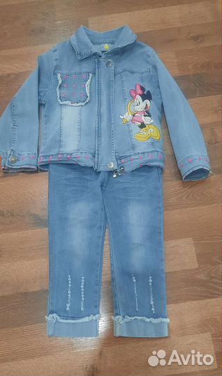 Костюм джинсовый для девочки