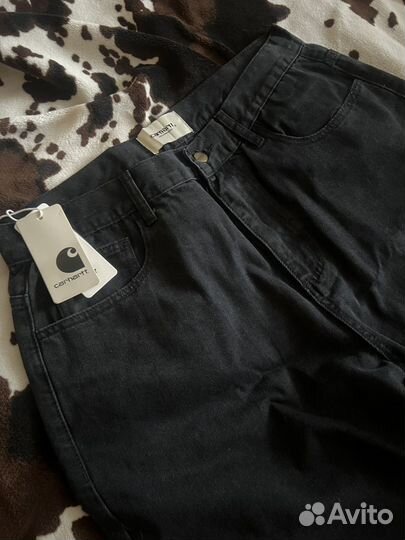 Джинсы carhartt широкие