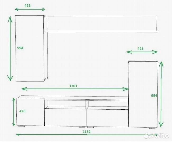 Стенка-гостиная