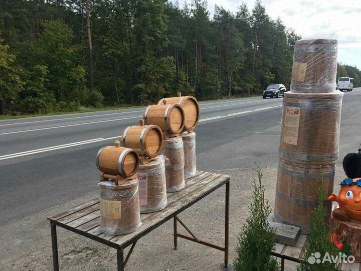 Дубовые бочки Кадки