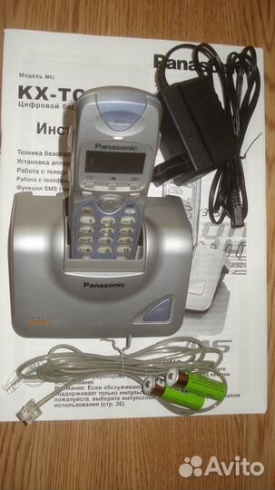 Цифровой Panasonic KX-TCD755RU.2.Кабель витой Rj11