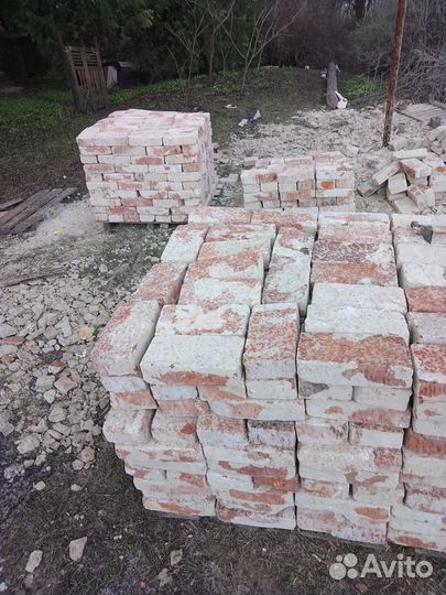 Кирпич красный бу