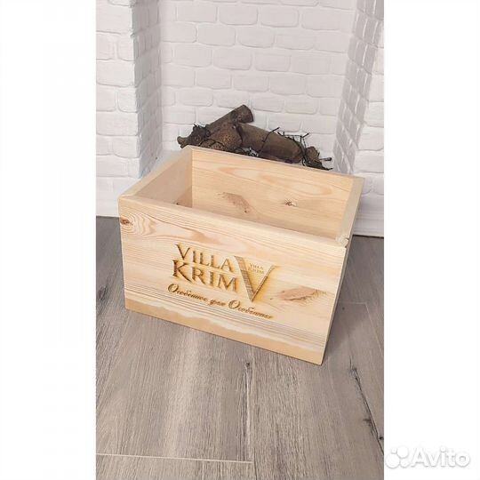 Ящик деревянный для хранения и декора