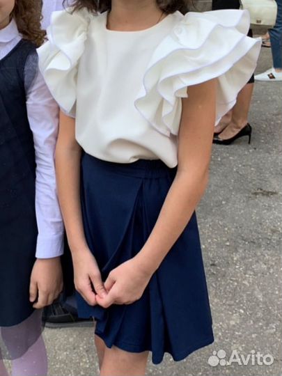 Блузка школьная