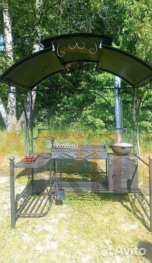 Мангалы с крышей / Изготовление и в Наличии