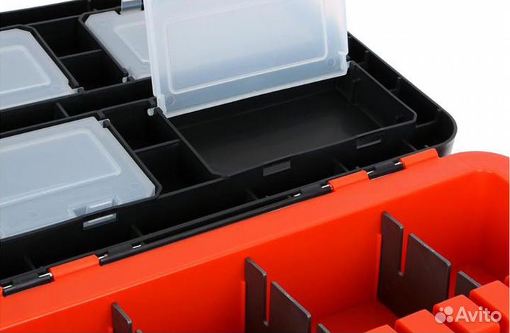 Ящик рыболовный двухсекционный Fish Box Helios 19л