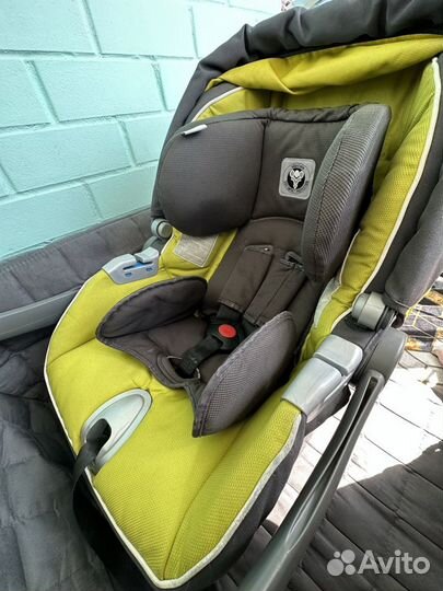 Автолюлька peg perego с базой isofix