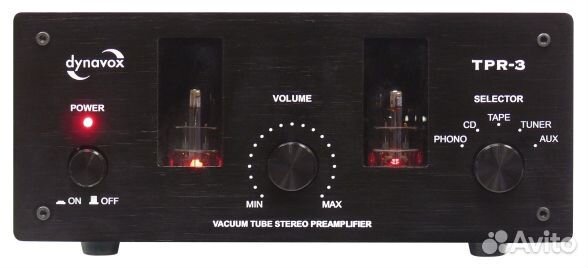 Стерео предусилитель Dynavox TPR-3 silver