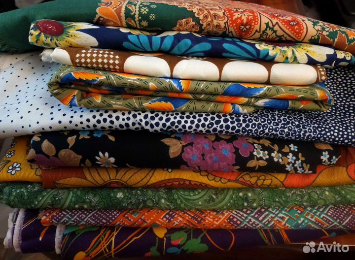 Ткани СССР. Кримплен,шотландка и много других