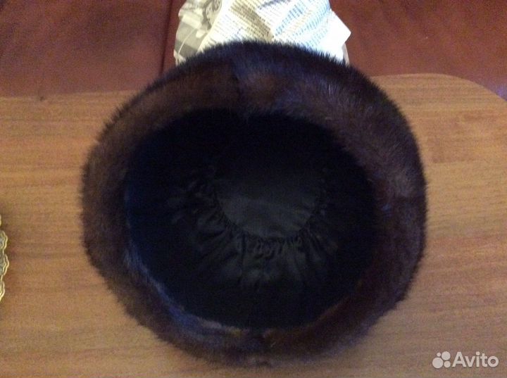 Шапка норковая женская